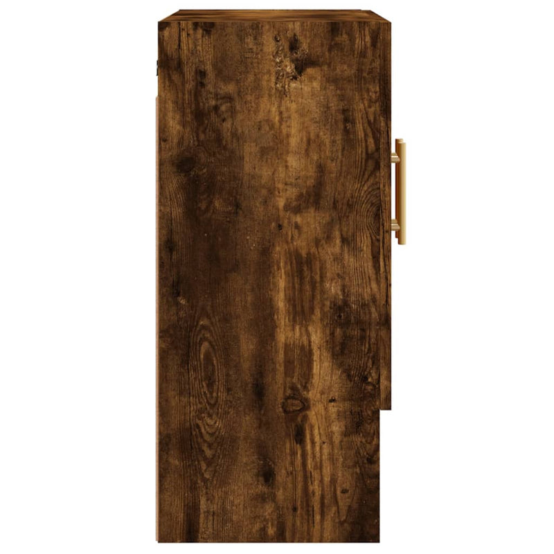 vidaXL füstös tölgy színű szerelt fa fali szekrény 60 x 31 x 70 cm