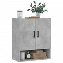 vidaXL betonszürke szerelt fa faliszekrény 60 x 31 x 70 cm