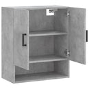 vidaXL betonszürke szerelt fa faliszekrény 60 x 31 x 70 cm