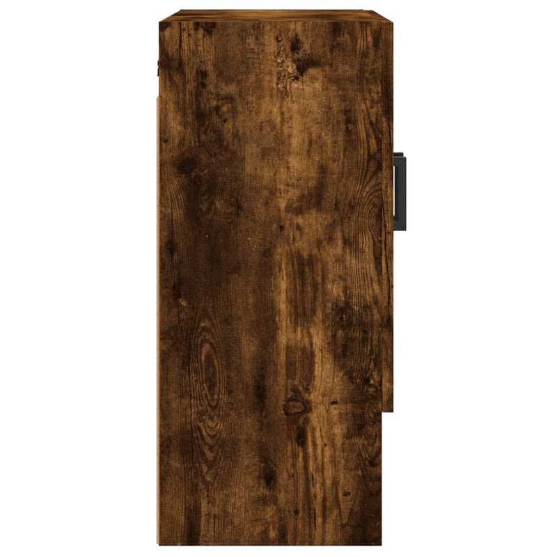 vidaXL füstös tölgy színű szerelt fa fali szekrény 60 x 31 x 70 cm