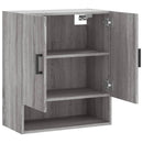 vidaXL szürke sonoma színű szerelt fa faliszekrény 60 x 31 x 70 cm