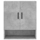 vidaXL betonszürke szerelt fa faliszekrény 60 x 31 x 70 cm