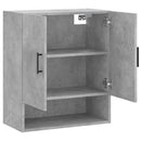 vidaXL betonszürke szerelt fa faliszekrény 60 x 31 x 70 cm