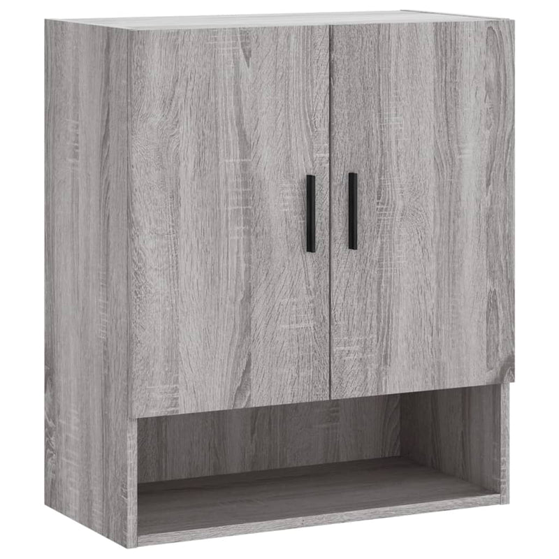 vidaXL szürke sonoma színű szerelt fa faliszekrény 60 x 31 x 70 cm