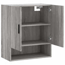 vidaXL szürke sonoma színű szerelt fa faliszekrény 60 x 31 x 70 cm