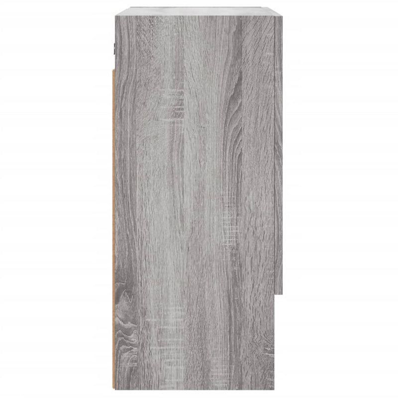 vidaXL szürke sonoma színű szerelt fa faliszekrény 60 x 31 x 70 cm