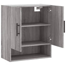 vidaXL szürke sonoma színű szerelt fa faliszekrény 60 x 31 x 70 cm