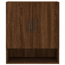vidaXL barna tölgyszínű szerelt fa fali szekrény 60 x 31 x 70 cm