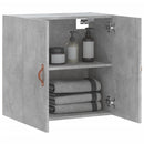 vidaXL betonszürke szerelt fa faliszekrény 60 x 31 x 60 cm