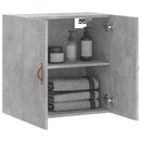 vidaXL betonszürke szerelt fa faliszekrény 60 x 31 x 60 cm
