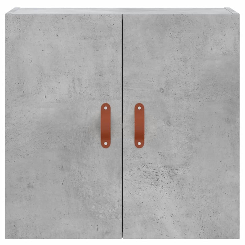 vidaXL betonszürke szerelt fa faliszekrény 60 x 31 x 60 cm