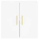 vidaXL fehér szerelt fa faliszekrény 60 x 31 x 60 cm