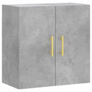 vidaXL betonszürke szerelt fa faliszekrény 60 x 31 x 60 cm