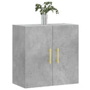 vidaXL betonszürke szerelt fa faliszekrény 60 x 31 x 60 cm