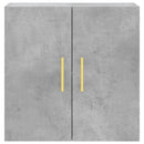 vidaXL betonszürke szerelt fa faliszekrény 60 x 31 x 60 cm