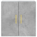 vidaXL betonszürke szerelt fa faliszekrény 60 x 31 x 60 cm