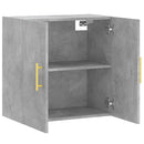 vidaXL betonszürke szerelt fa faliszekrény 60 x 31 x 60 cm