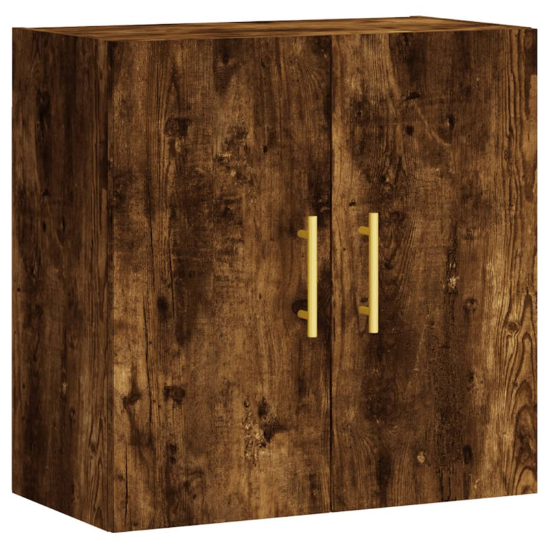 vidaXL füstös tölgy színű szerelt fa faliszekrény 60 x 31 x 60 cm