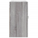 vidaXL szürke sonoma színű szerelt fa faliszekrény 60 x 31 x 60 cm