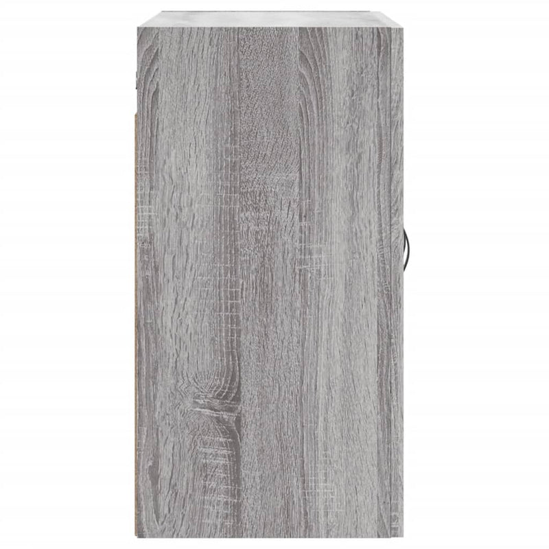vidaXL szürke sonoma színű szerelt fa faliszekrény 60 x 31 x 60 cm