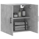 vidaXL betonszürke szerelt fa faliszekrény 60 x 31 x 60 cm