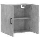 vidaXL betonszürke szerelt fa faliszekrény 60 x 31 x 60 cm