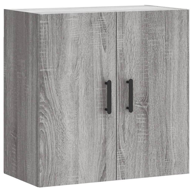vidaXL szürke sonoma színű szerelt fa faliszekrény 60 x 31 x 60 cm
