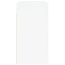 vidaXL fehér szerelt fa faliszekrény 60 x 31 x 60 cm