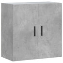 vidaXL betonszürke szerelt fa faliszekrény 60 x 31 x 60 cm