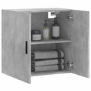vidaXL betonszürke szerelt fa faliszekrény 60 x 31 x 60 cm