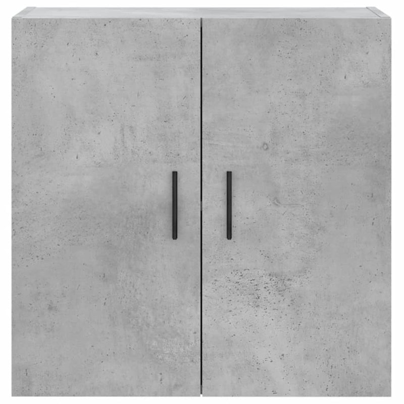 vidaXL betonszürke szerelt fa faliszekrény 60 x 31 x 60 cm