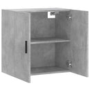 vidaXL betonszürke szerelt fa faliszekrény 60 x 31 x 60 cm