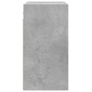 vidaXL betonszürke szerelt fa faliszekrény 60 x 31 x 60 cm