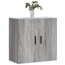 vidaXL szürke sonoma színű szerelt fa faliszekrény 60 x 31 x 60 cm