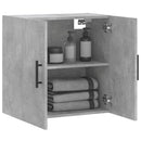 vidaXL betonszürke szerelt fa faliszekrény 60 x 31 x 60 cm