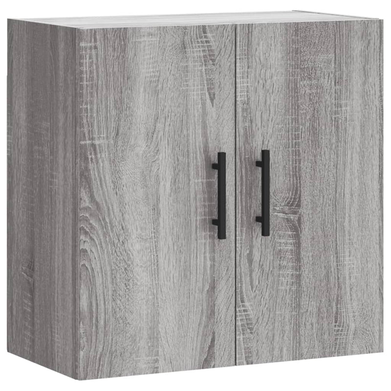 vidaXL szürke sonoma színű szerelt fa faliszekrény 60 x 31 x 60 cm