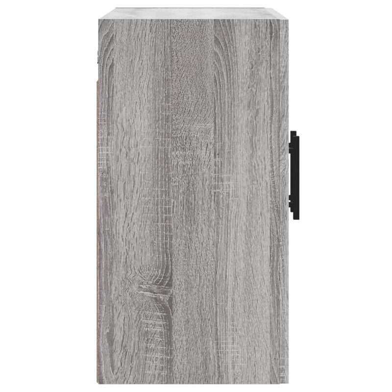 vidaXL szürke sonoma színű szerelt fa faliszekrény 60 x 31 x 60 cm