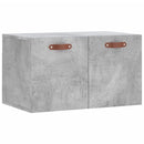 vidaXL betonszürke szerelt fa faliszekrény 60 x 36,5 x 35 cm