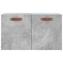 vidaXL betonszürke szerelt fa faliszekrény 60 x 36,5 x 35 cm