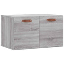 vidaXL szürke sonoma színű szerelt fa faliszekrény 60 x 36,5 x 35 cm