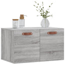 vidaXL szürke sonoma színű szerelt fa faliszekrény 60 x 36,5 x 35 cm