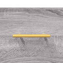 vidaXL szürke sonoma színű szerelt fa faliszekrény 60 x 36,5 x 35 cm