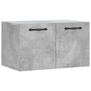 vidaXL betonszürke szerelt fa faliszekrény 60 x 36,5 x 35 cm