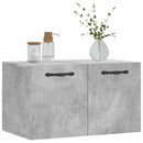 vidaXL betonszürke szerelt fa faliszekrény 60 x 36,5 x 35 cm