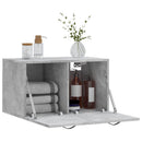 vidaXL betonszürke szerelt fa faliszekrény 60 x 36,5 x 35 cm