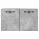 vidaXL betonszürke szerelt fa faliszekrény 60 x 36,5 x 35 cm