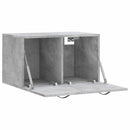 vidaXL betonszürke szerelt fa faliszekrény 60 x 36,5 x 35 cm