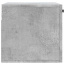 vidaXL betonszürke szerelt fa faliszekrény 60 x 36,5 x 35 cm