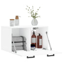 vidaXL fehér szerelt fa faliszekrény 60 x 36,5 x 35 cm