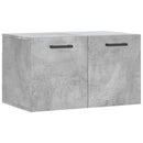 vidaXL betonszürke szerelt fa faliszekrény 60 x 36,5 x 35 cm